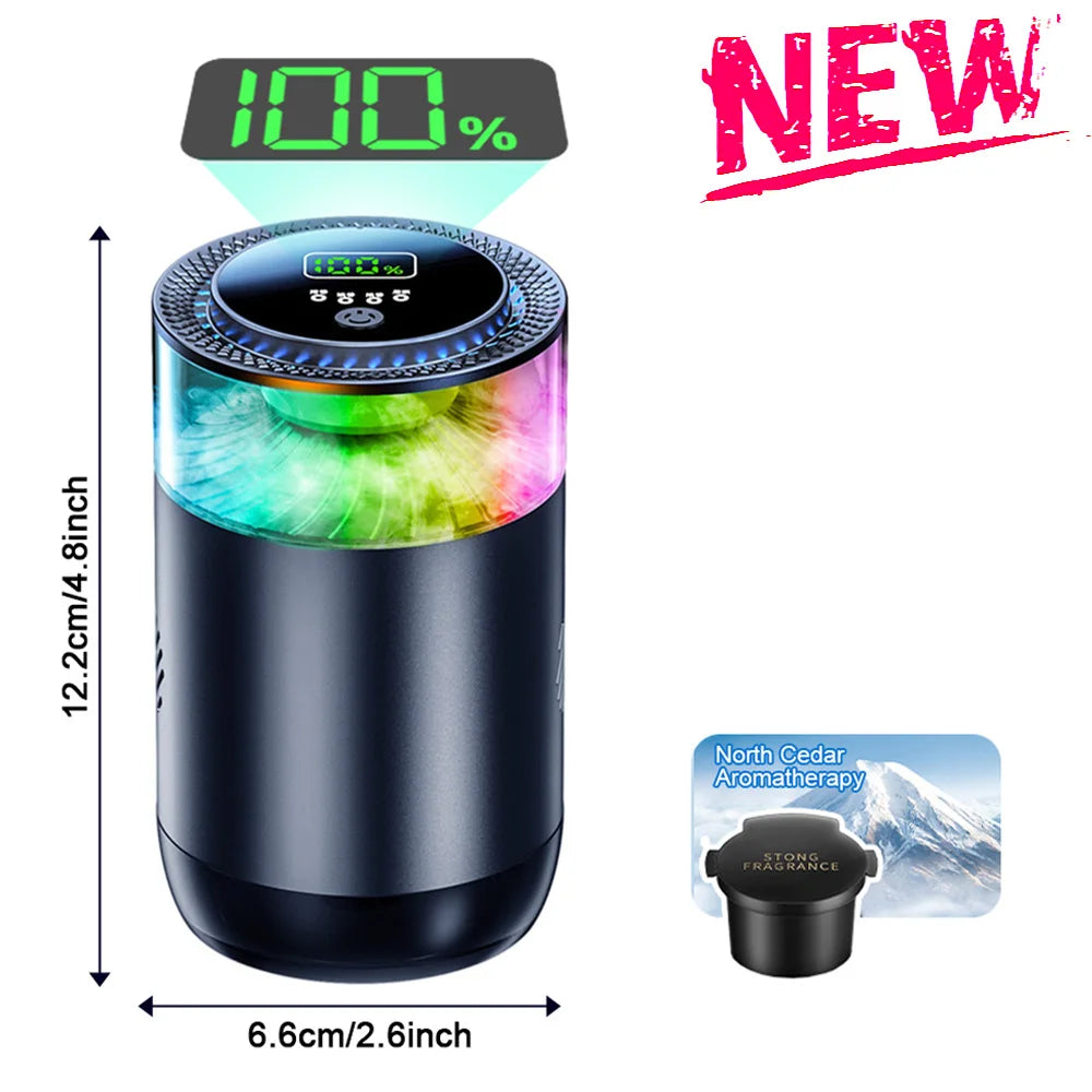 Cloud Mist Magic โ Rechargeable Car Freshener with Smart Scents!