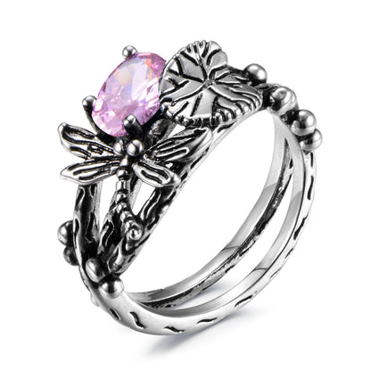 Fancy Yellow 5 Stone Ring