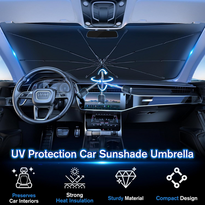 Universal Car Windshield Sunshade – Foldable & UV Protection