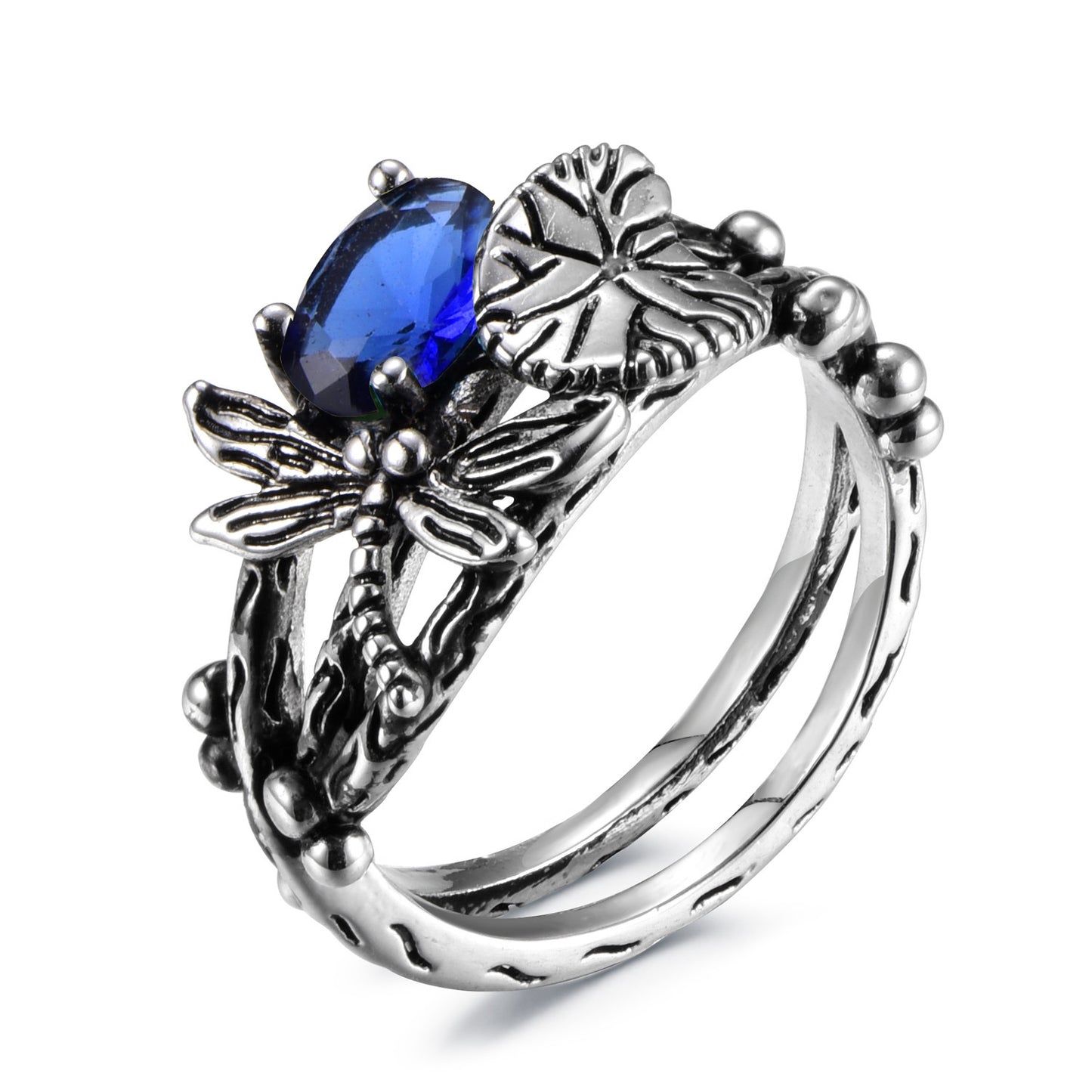 Fancy Yellow 5 Stone Ring