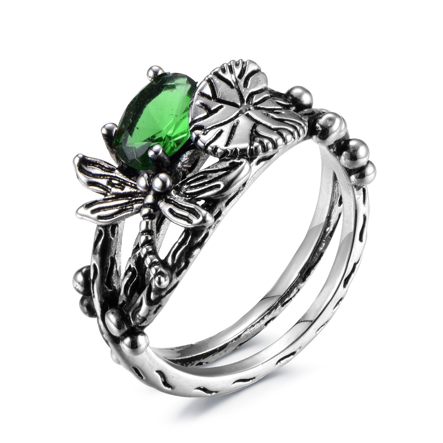 Fancy Yellow 5 Stone Ring