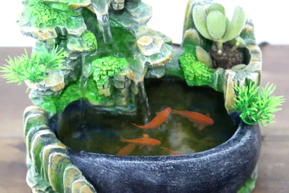 Wealth Feng Shui Flowing Water Fountain