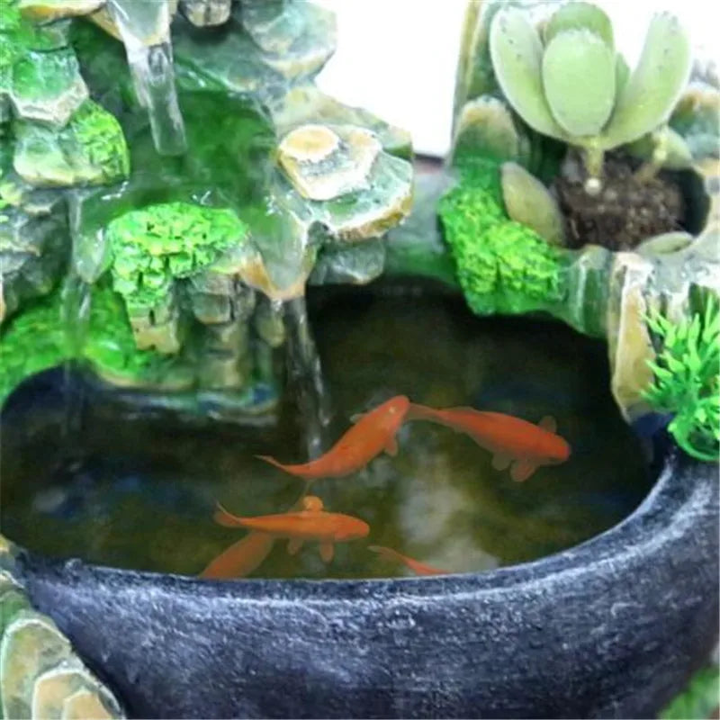 Wealth Feng Shui Flowing Water Fountain