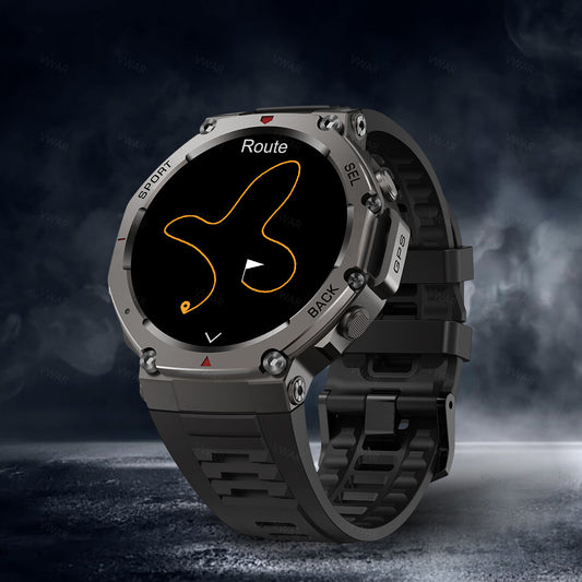VWAR T-Rex 3 GPS Smart Watch 5 ATM Waterproof Built-in Dual-band GNSS Compass Military Sport Smartwatch 2025 New