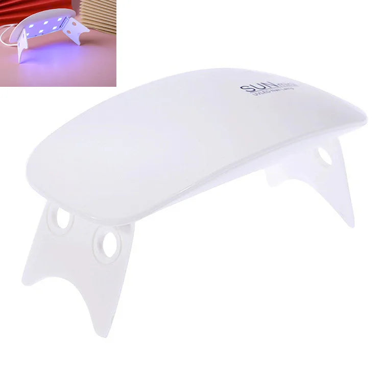 New Portable Nail Dryer Lamp UV LED Nail Light Curing All Gel Polish USB Rechargeable Quick Dry Manicure Machine Nail Art Tools