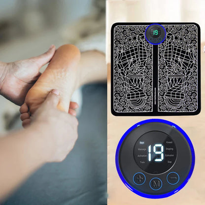 Electric Foot Massager Pad – Muscle Relaxation & Fitness Recovery Trainer for Home & Sport™