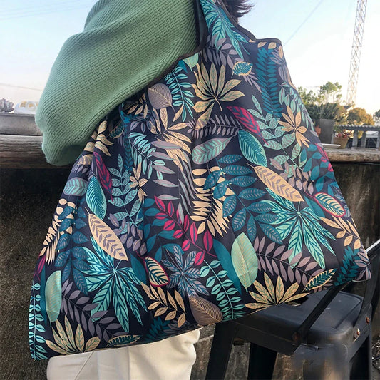 Eco-Friendly Handbag Tote With Large Waterproof Storage For Grocery Hauls