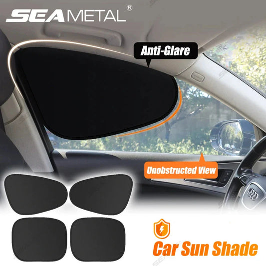 Glare Reduction & Skin Protection Electrostatic Car Window UV Blocking Sun Shade