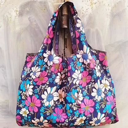 Eco-Friendly Handbag Tote With Large Waterproof Storage For Grocery Hauls
