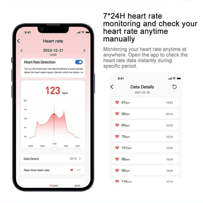 Smart Ring Titanium Steel Health Monitoring
