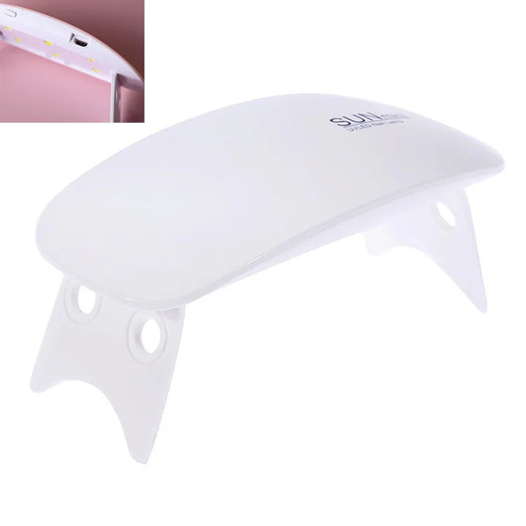 New Portable Nail Dryer Lamp UV LED Nail Light Curing All Gel Polish USB Rechargeable Quick Dry Manicure Machine Nail Art Tools
