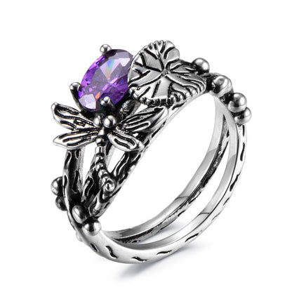 Fancy Yellow 5 Stone Ring