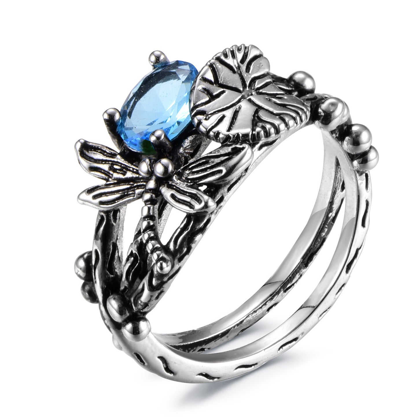 Fancy Yellow 5 Stone Ring